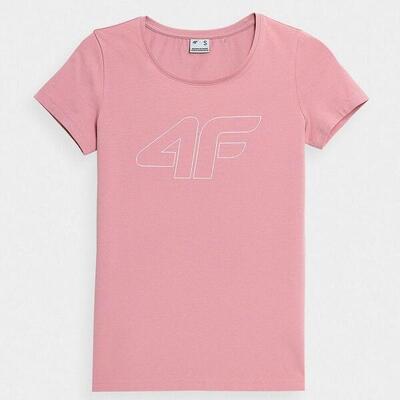 Camiseta Impreso para Mujer Rojo