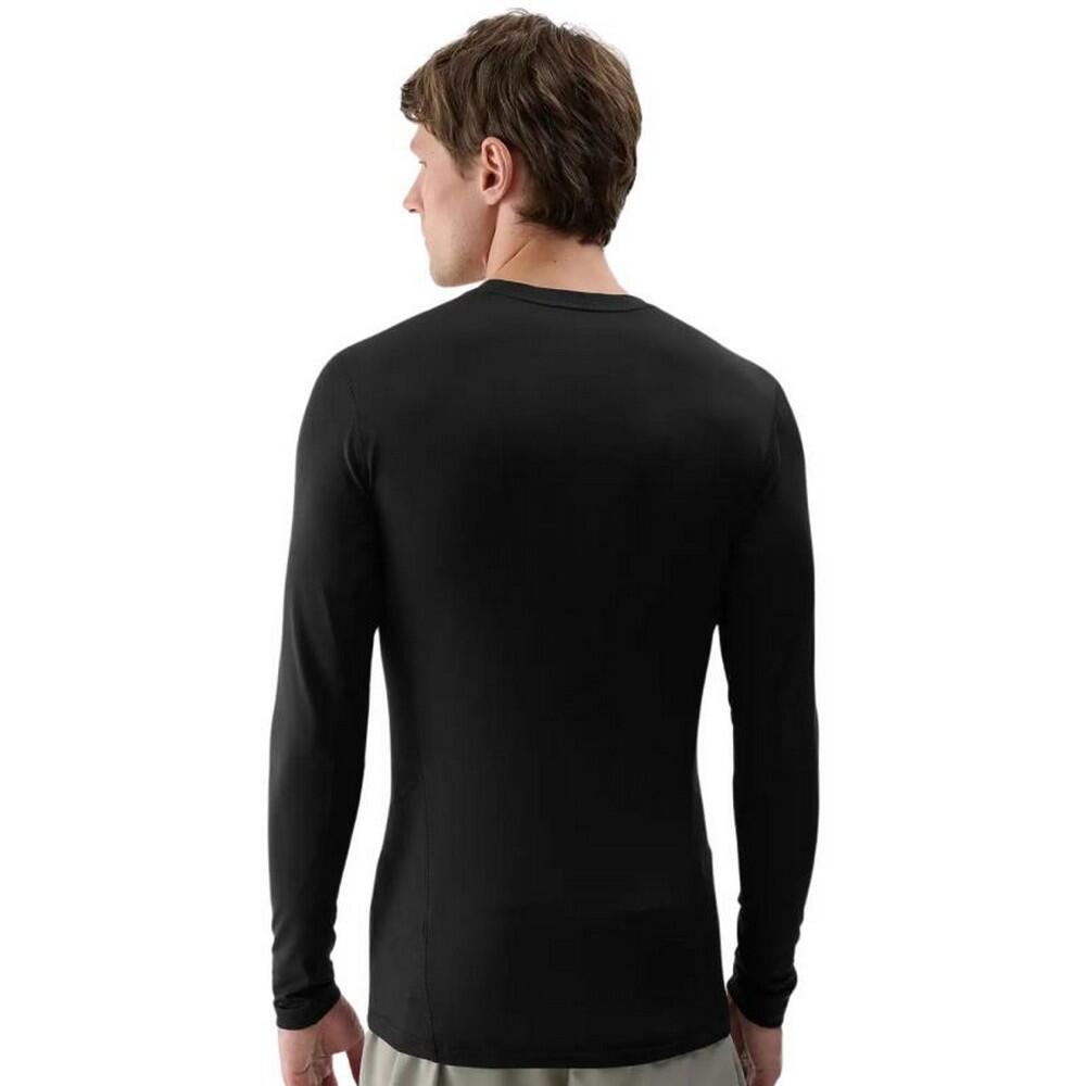 WSS25TFLOM372 Maglietta Manica Lunga Uomo 4F 4FWSS25TFLOM372 Nero 3/3