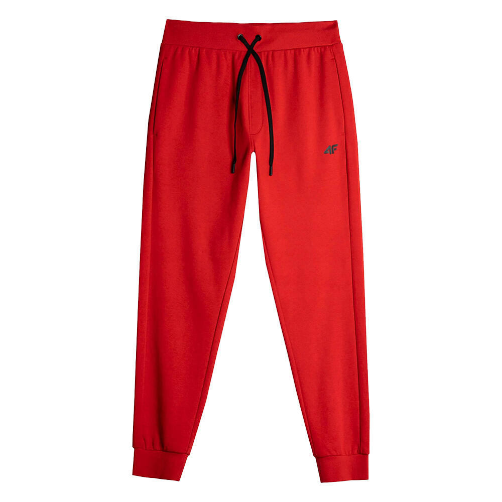 Mens CAS M451 Jogging Bottoms (Red)