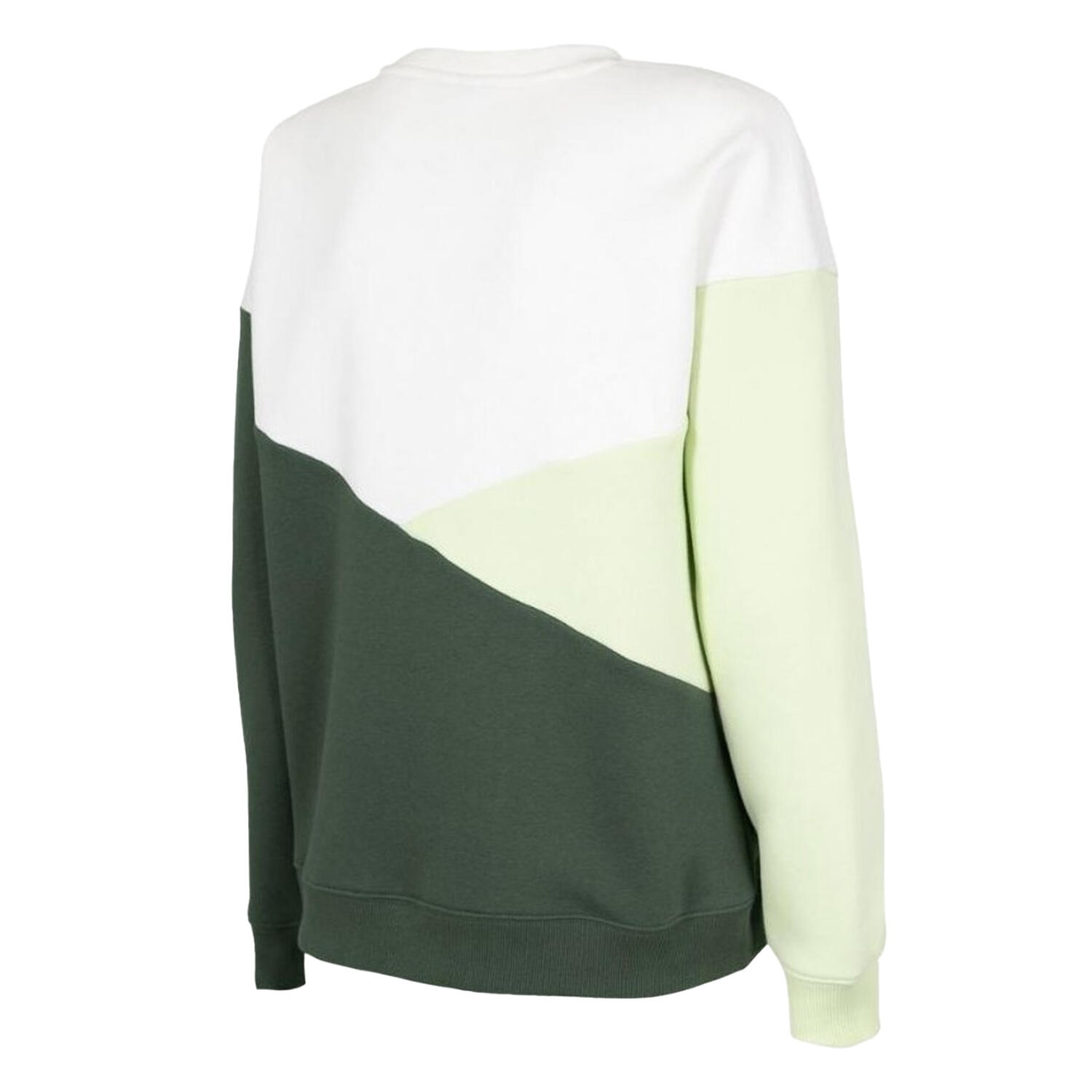 Dames H4L22 BLD013 Sweatshirt (Wit/Groen/Grijs) 3/3