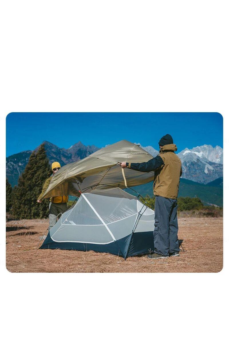 Tenda Trekking Mongar Ul 2 15D 2 Posti Grigio 4/6