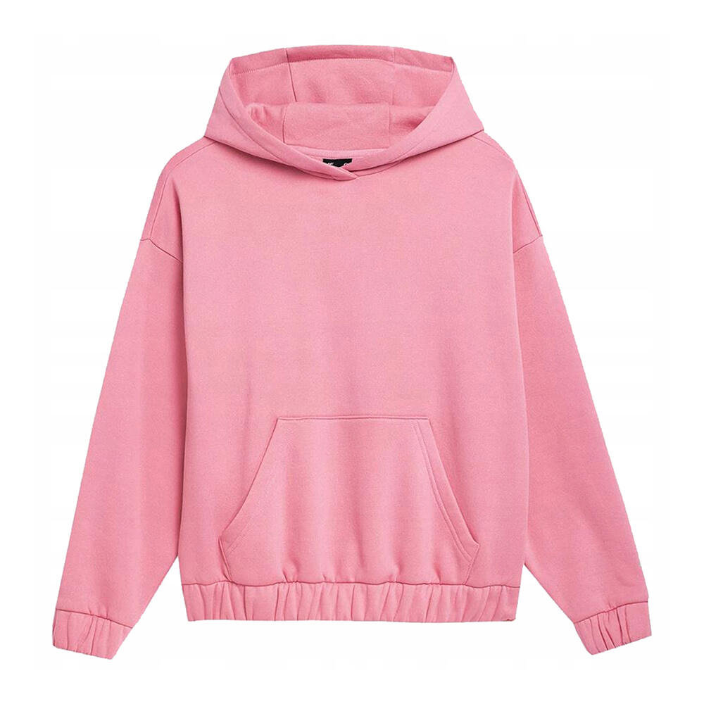 4F Mulher/Senhora SS23TSWSF255 Sweat com capuz Rosa