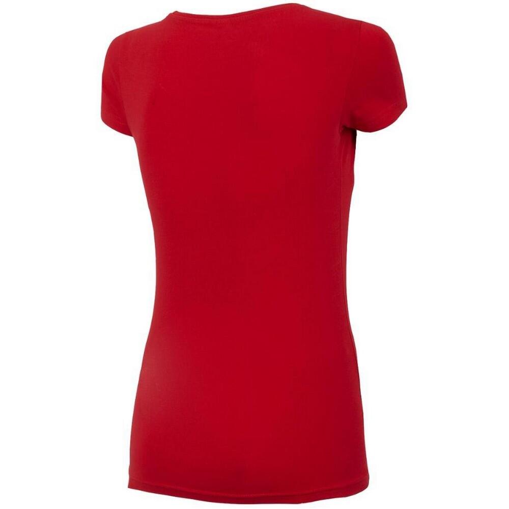 Tshirt H4Z22TSD353 Femme (Rouge) 3/4
