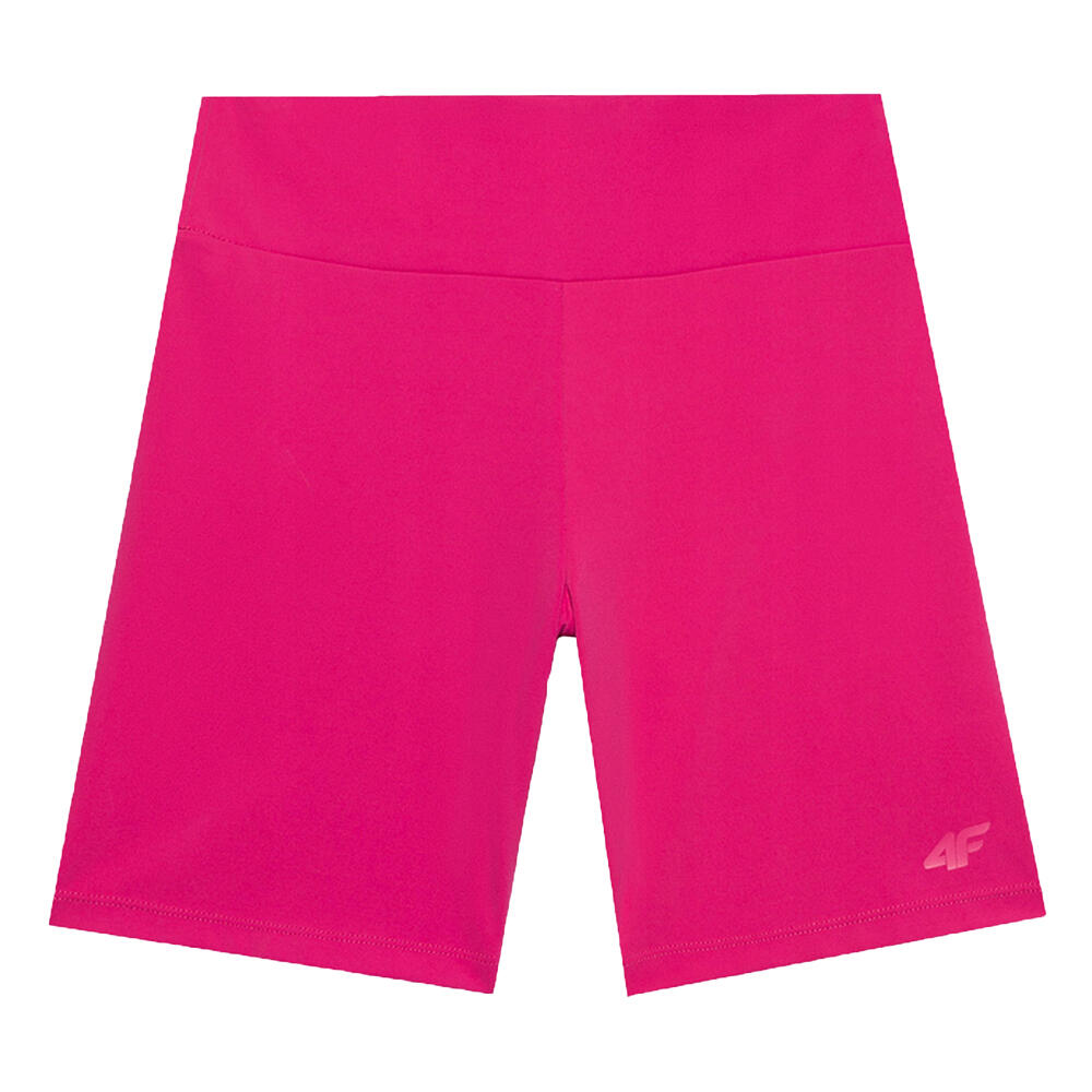 4F Mulher/Senhoras F151 Calções Legging de cintura alta Vermelho