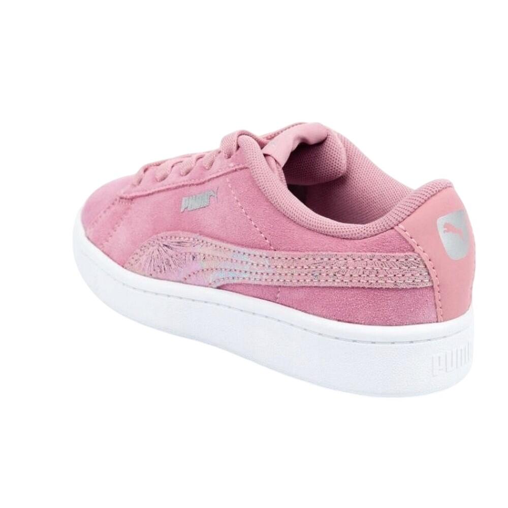 Calçado de couro Vikky Chamois para crianças e jovens (Rosa) 2/4