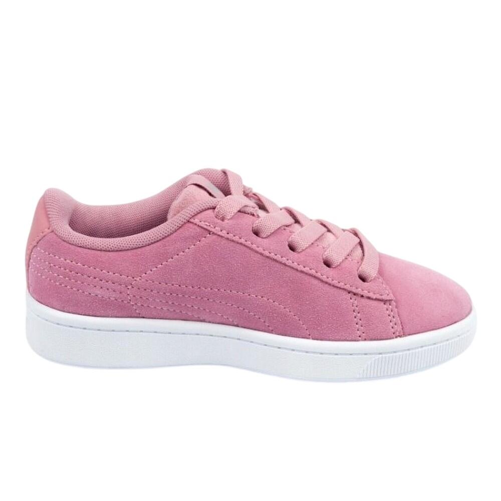 Calçado de couro Vikky Chamois para crianças e jovens (Rosa) 4/4
