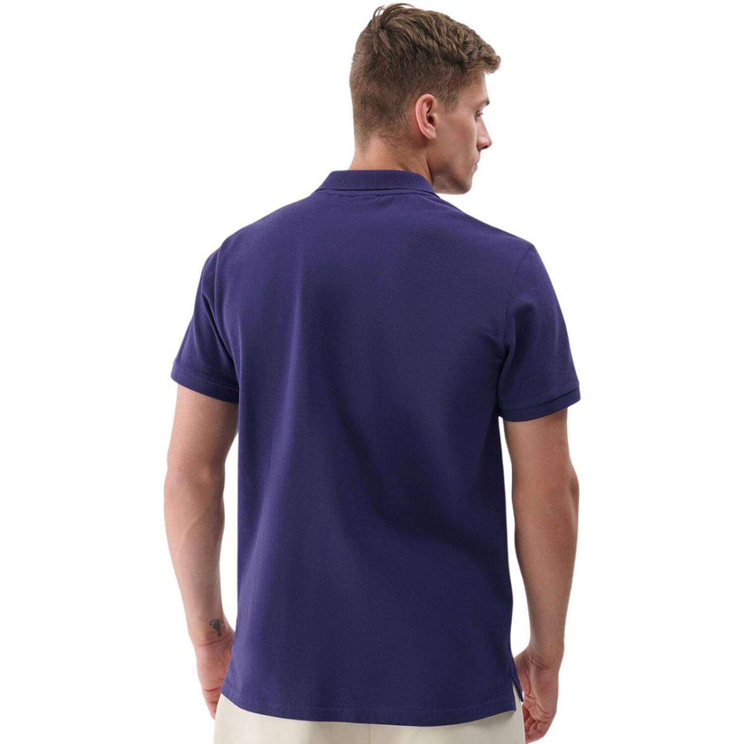 Heren WSS24TPTSM130 Poloshirt (Marineblauw) 2/2