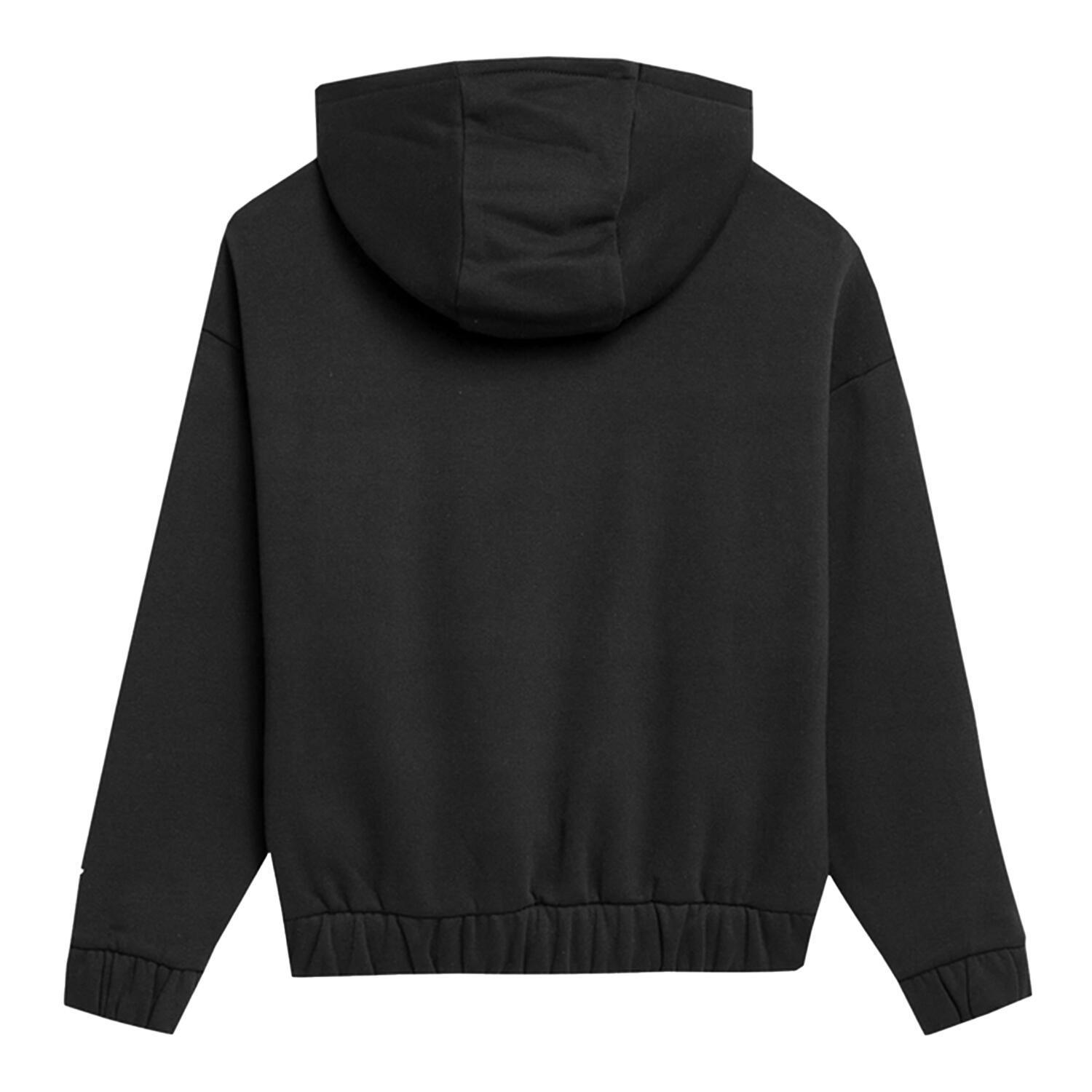 Dames SS23TSWSF255 Hoodie (Zwart) 2/4