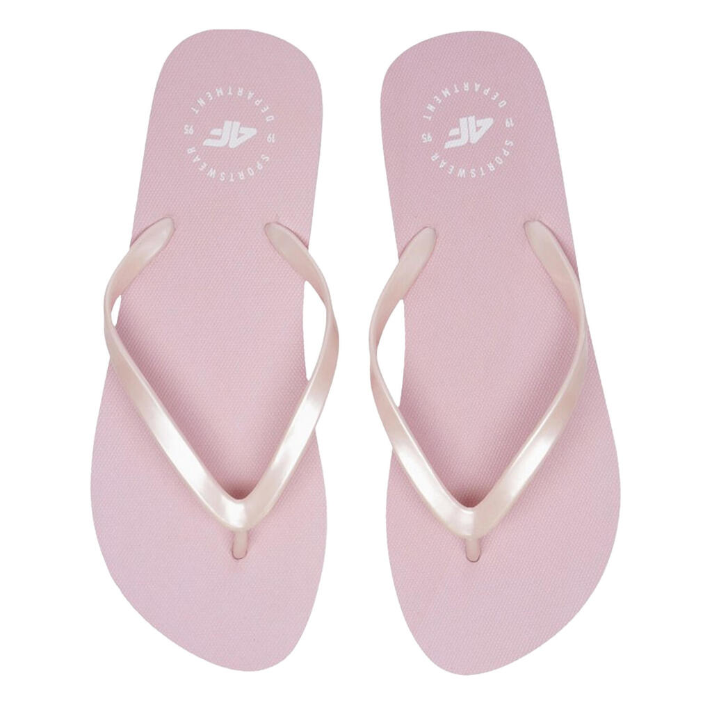 Womens/Ladies SS23FFLIF064 PVC Flip Flops (Pink)