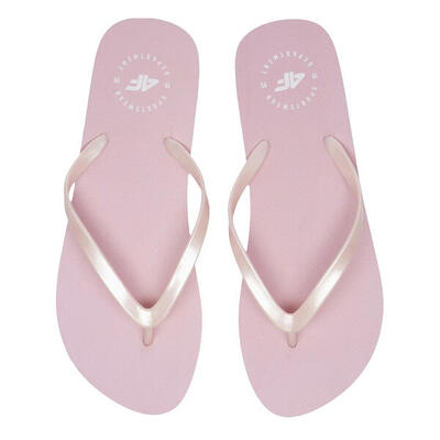Dames ss23fflif064 pvc teenslippers (roze)