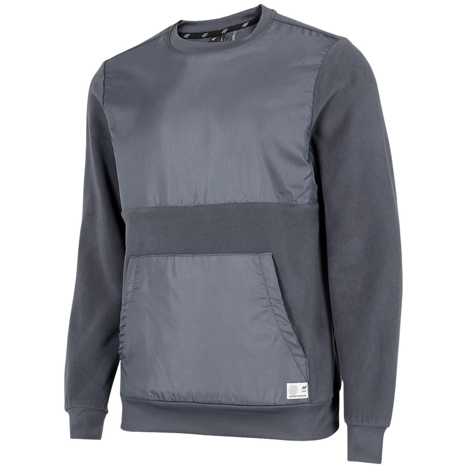 4F SweaT-Shirt H4Z22BLM01082S para homem Graphite