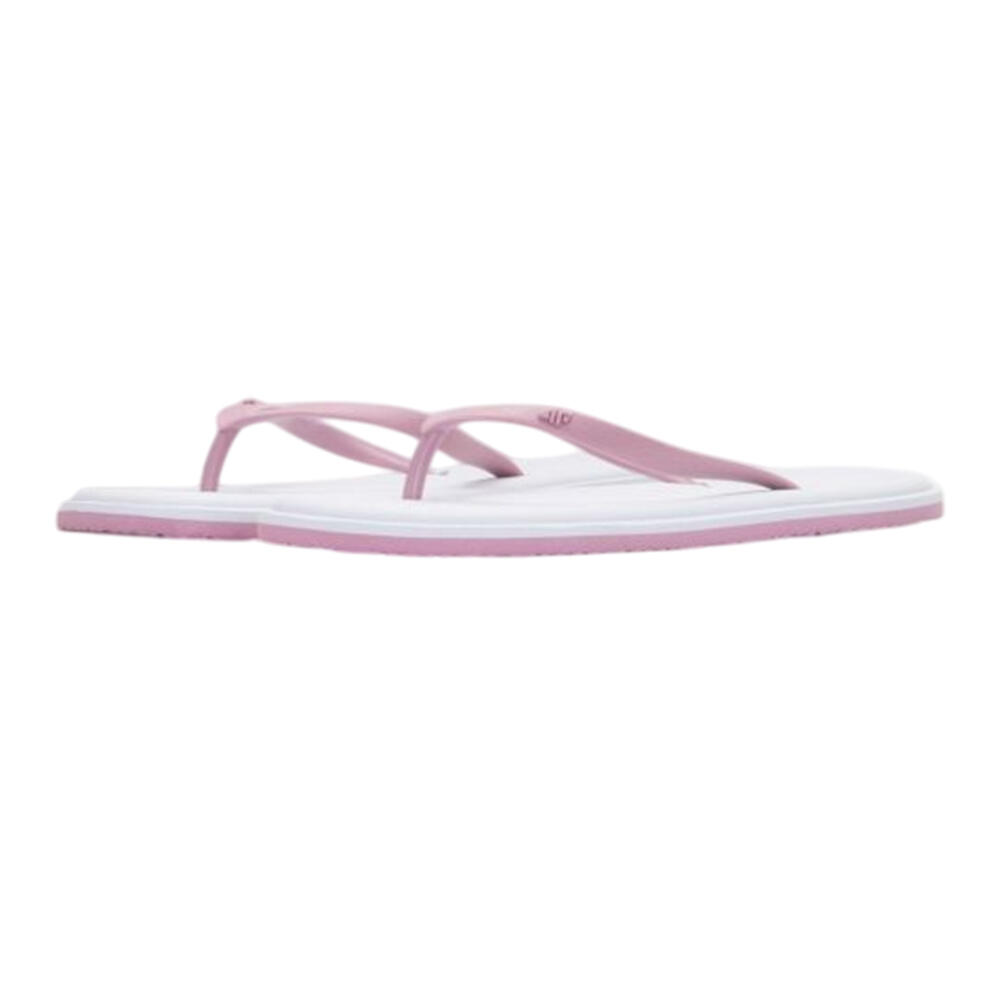 Womens/Ladies SS23FFLIF067OFF Flip Flops (White/Pink)