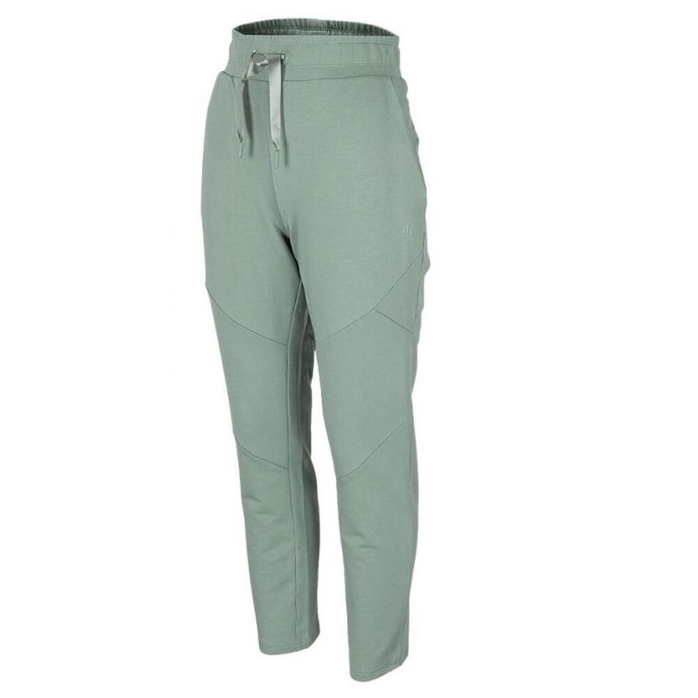 4F Calças de corrida H4Z22 Plain para mulher/senhora Verde