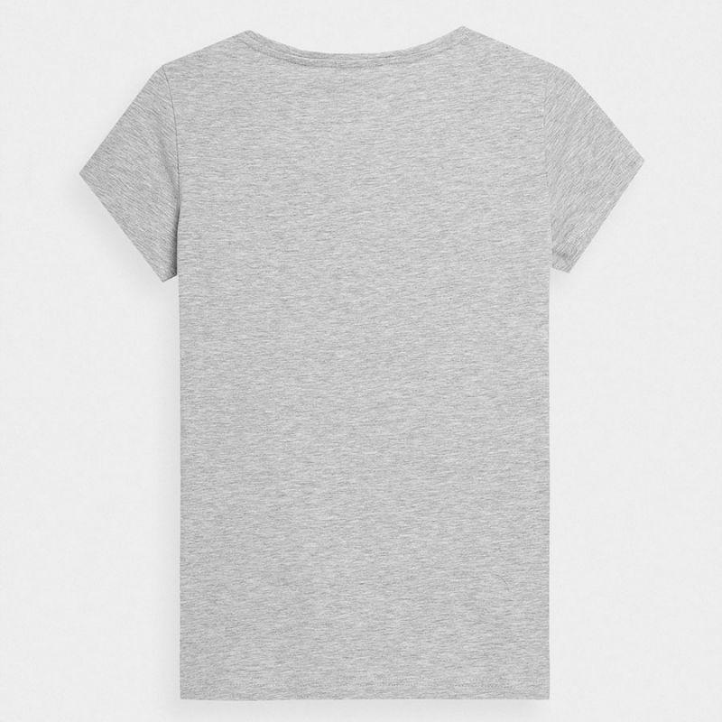 Tshirt Motif/style Imprimé Femme (Gris) 2/4