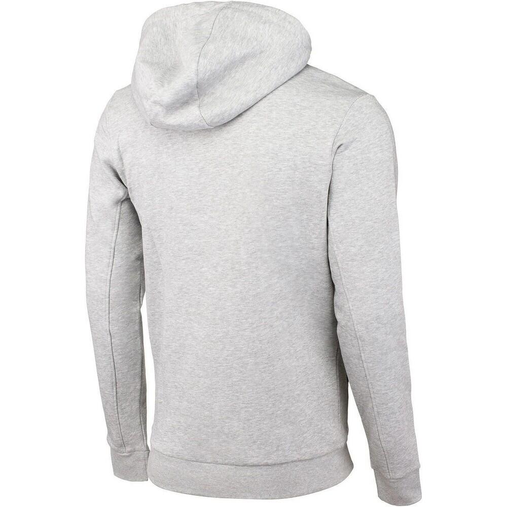 Sweat À Capuche H4L22 Homme (Gris) 3/4