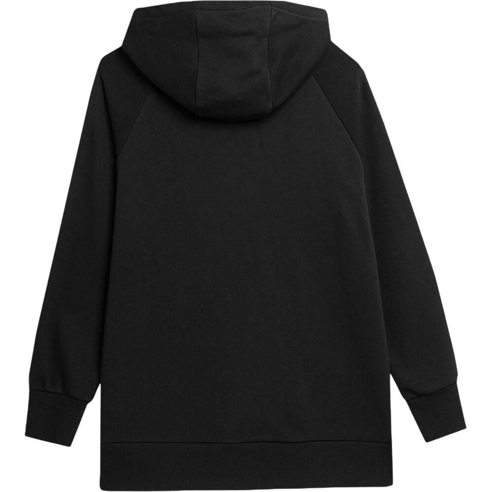 Sweat À Capuche F0955 Femme (Noir) 3/3