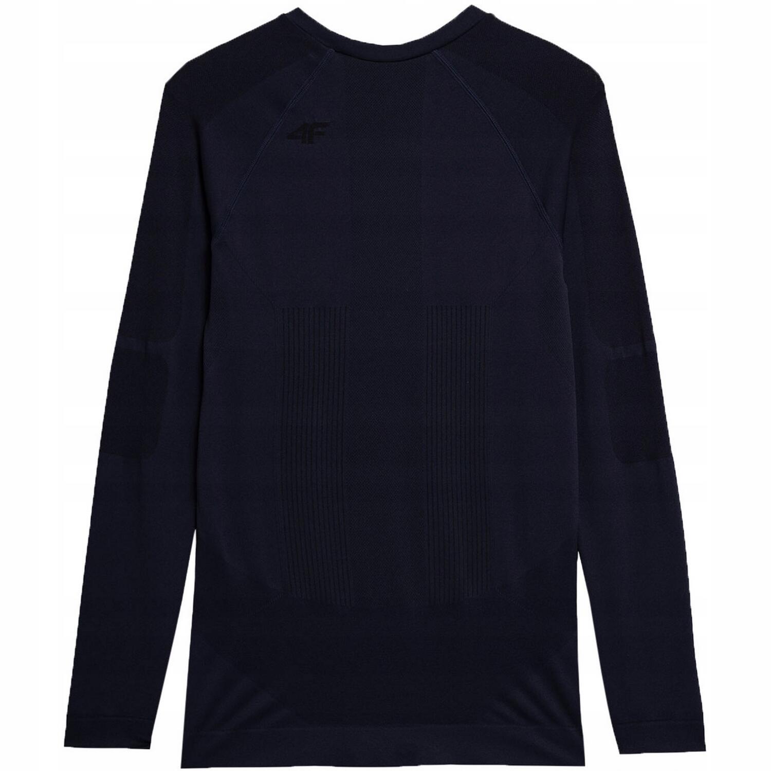 Felpa Uomo 4F M103 Blu Navy 3/4