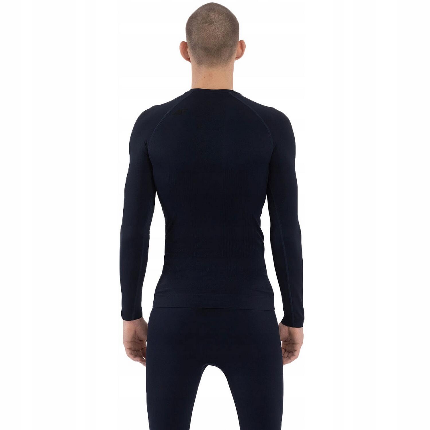 Felpa Uomo 4F M103 Blu Navy 4/4