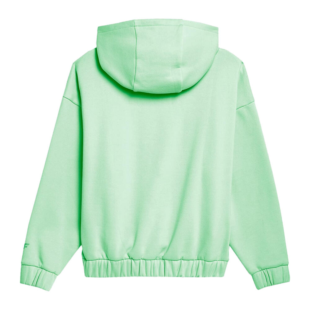 SS23TSWSF255 Felpa Con Cappuccio Donna 4F 4FSS23TSWSF255 Verde 2/4
