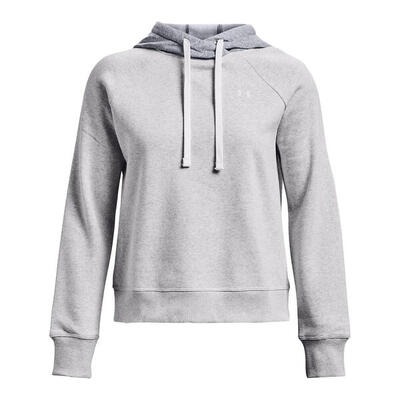 Dames rival fleece hoodie (grijs)