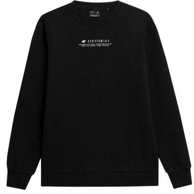 Dames logo pull over sweatshirt (zwart)