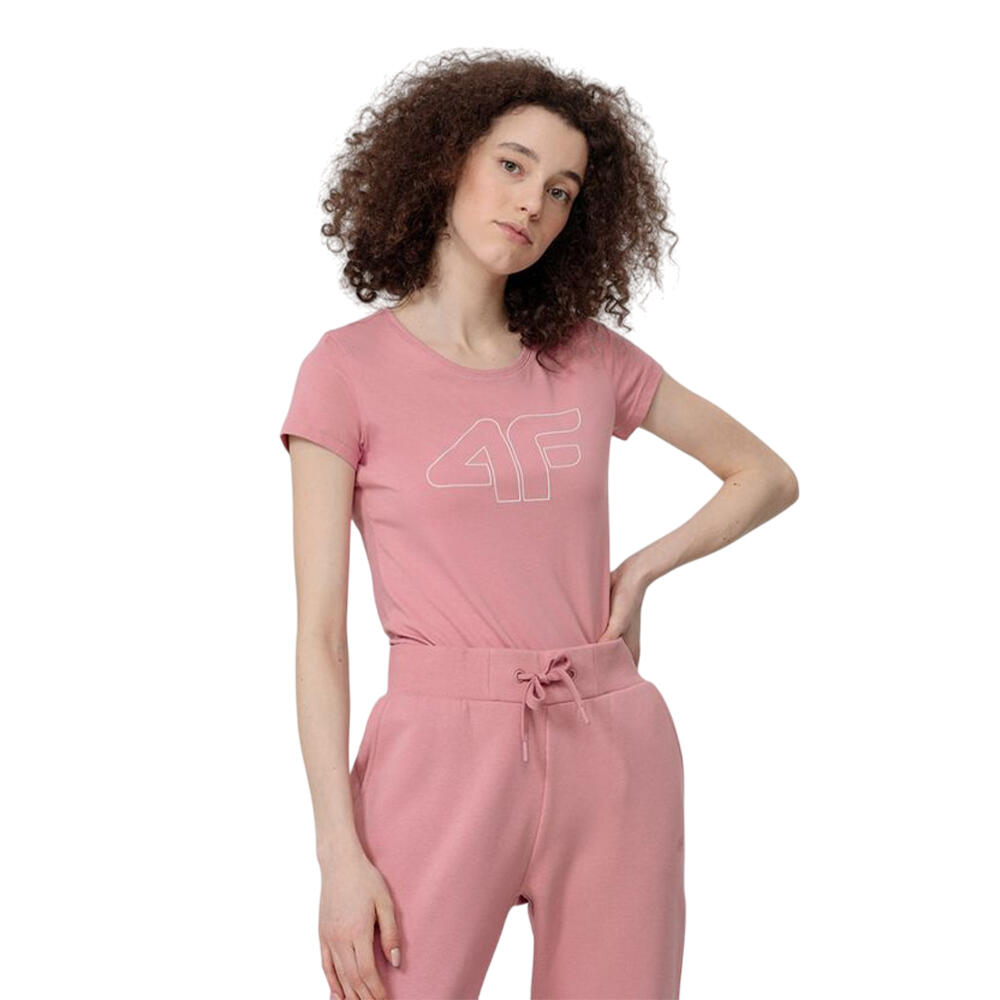Womens/Ladies H4L22TSD353 TShirt (Pink)