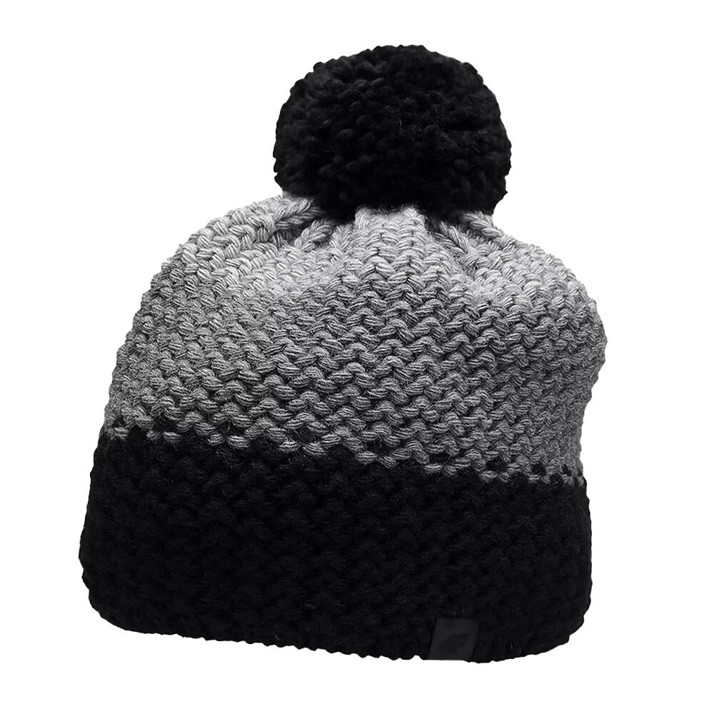 4F Gorro PM312 Weave Preto / Cinzento