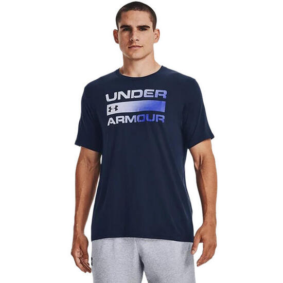 Tshirt Motif/style Logo Homme (Bleu Marine)