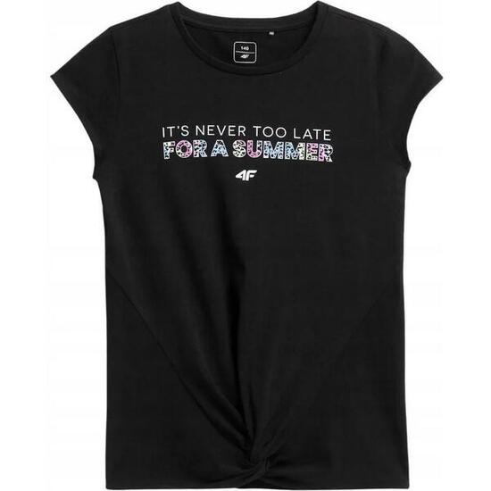 It´s Never Too Late For A Summer Maglietta Ragazze 4F It's Never Too Late For A