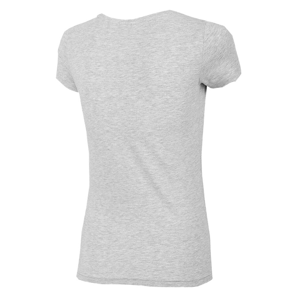 Tshirt Motif/style Uni Femme (Gris) 3/3