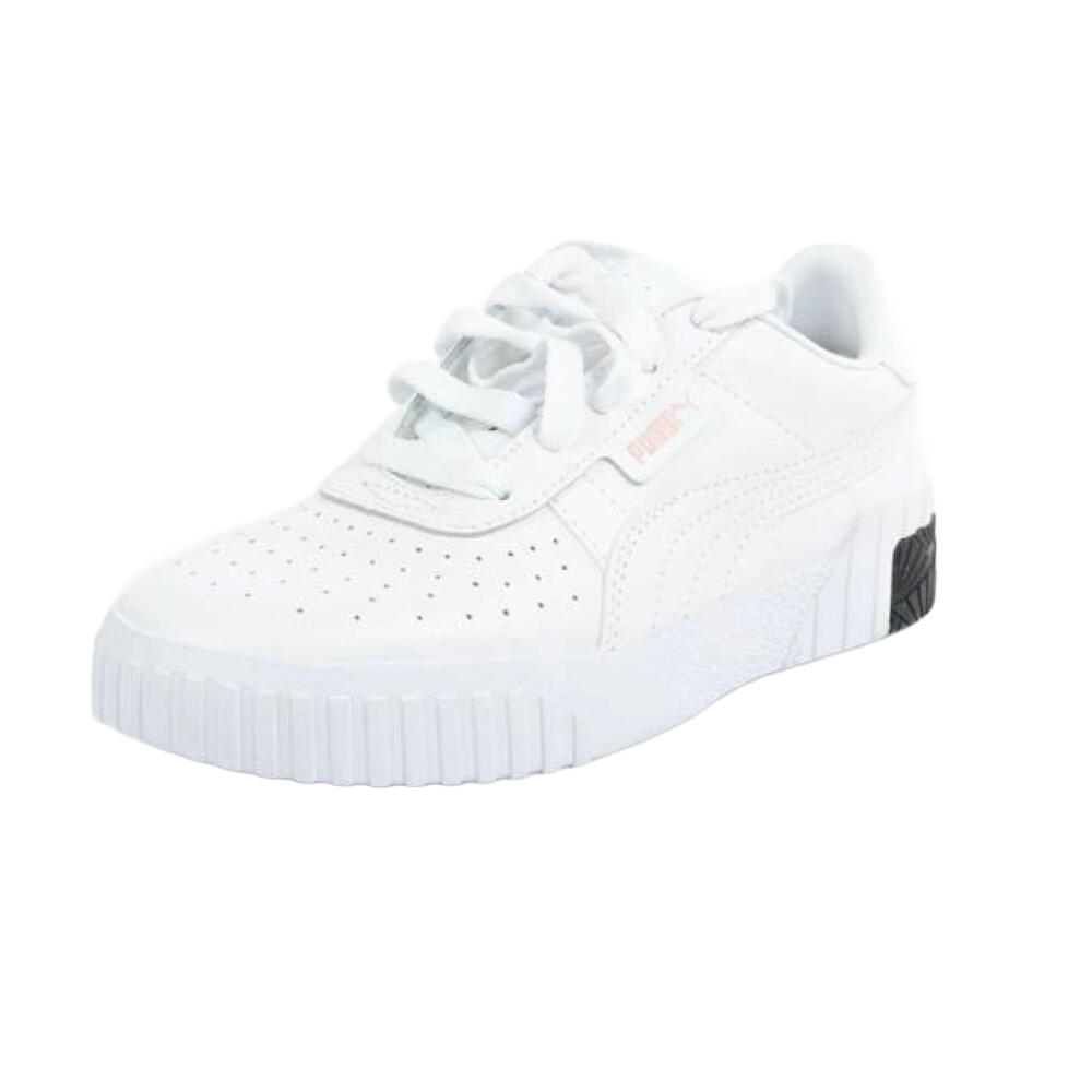 Childrens/Kids Cali Leather Trainers (White)