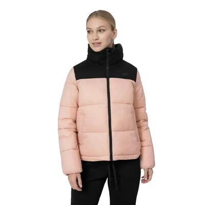 Dames h4z22 jas (zwart/roze)