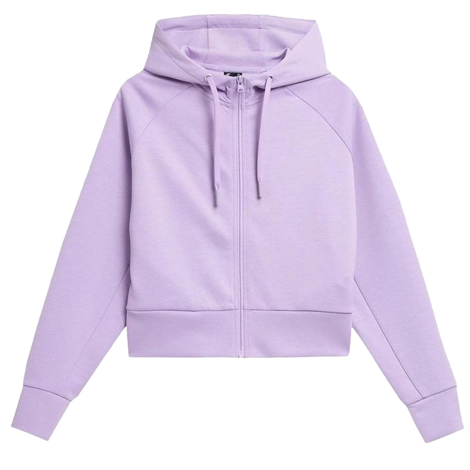 4F Mulher/Senhora H4Z22 BLD027 Casaco com capuz com fecho de correr Violeta