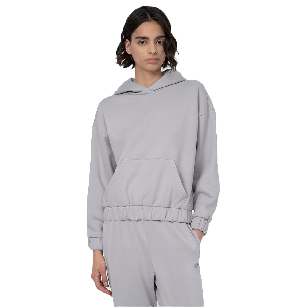 Sweat À Capuche SS23TSWSF255 Femme (Gris / Argenté) 3/3