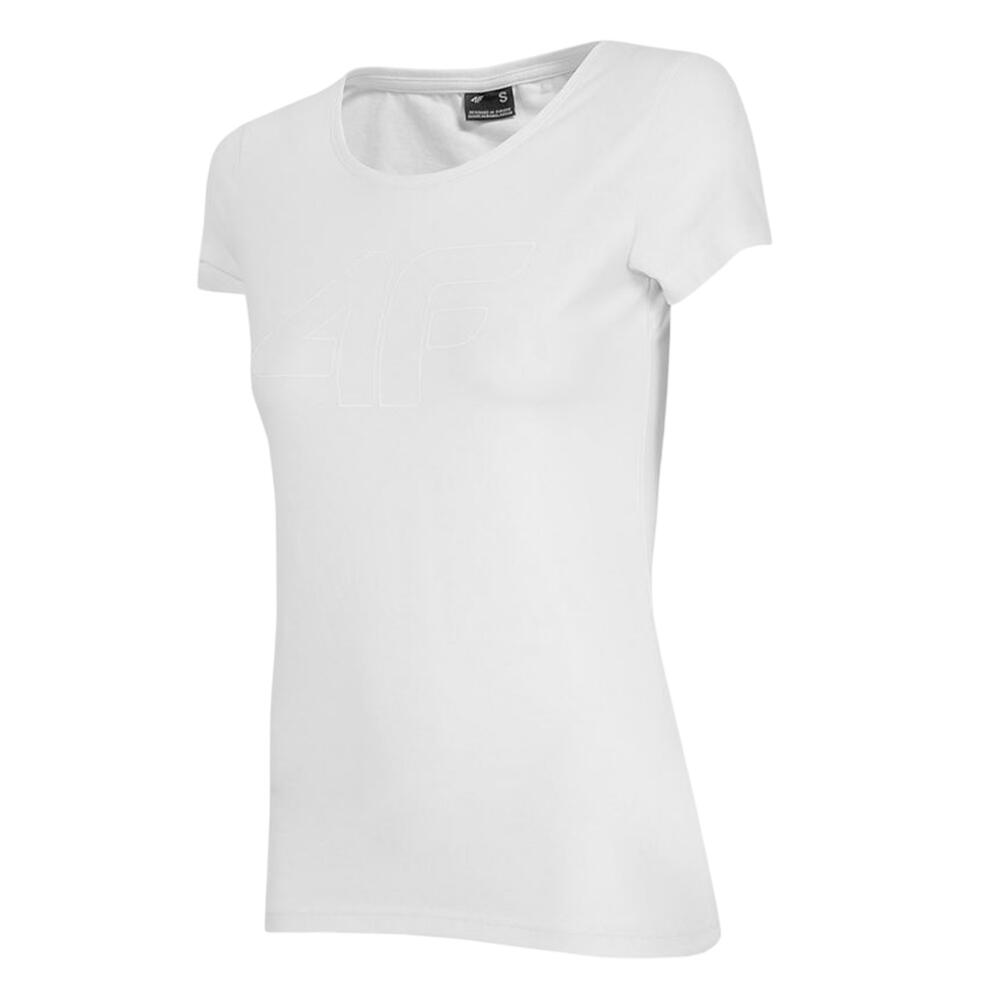 4F T-Shirt H4L22TSD353 Mulher Branco