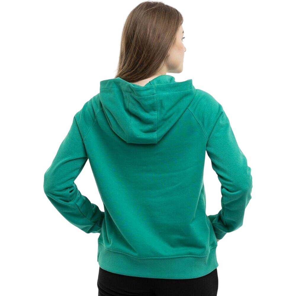 Sweat À Capuche F0955 Femme (Vert) 3/3