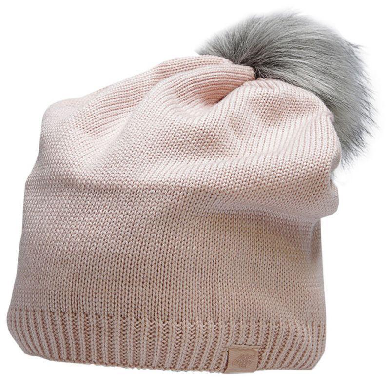 Womens/Ladies Plain Beanie (Pink)
