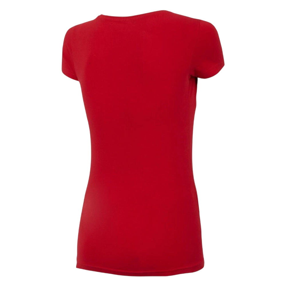 H4L22TSD353 Maglietta Donna 4F H4L22-TSD353 Rosso 2/2