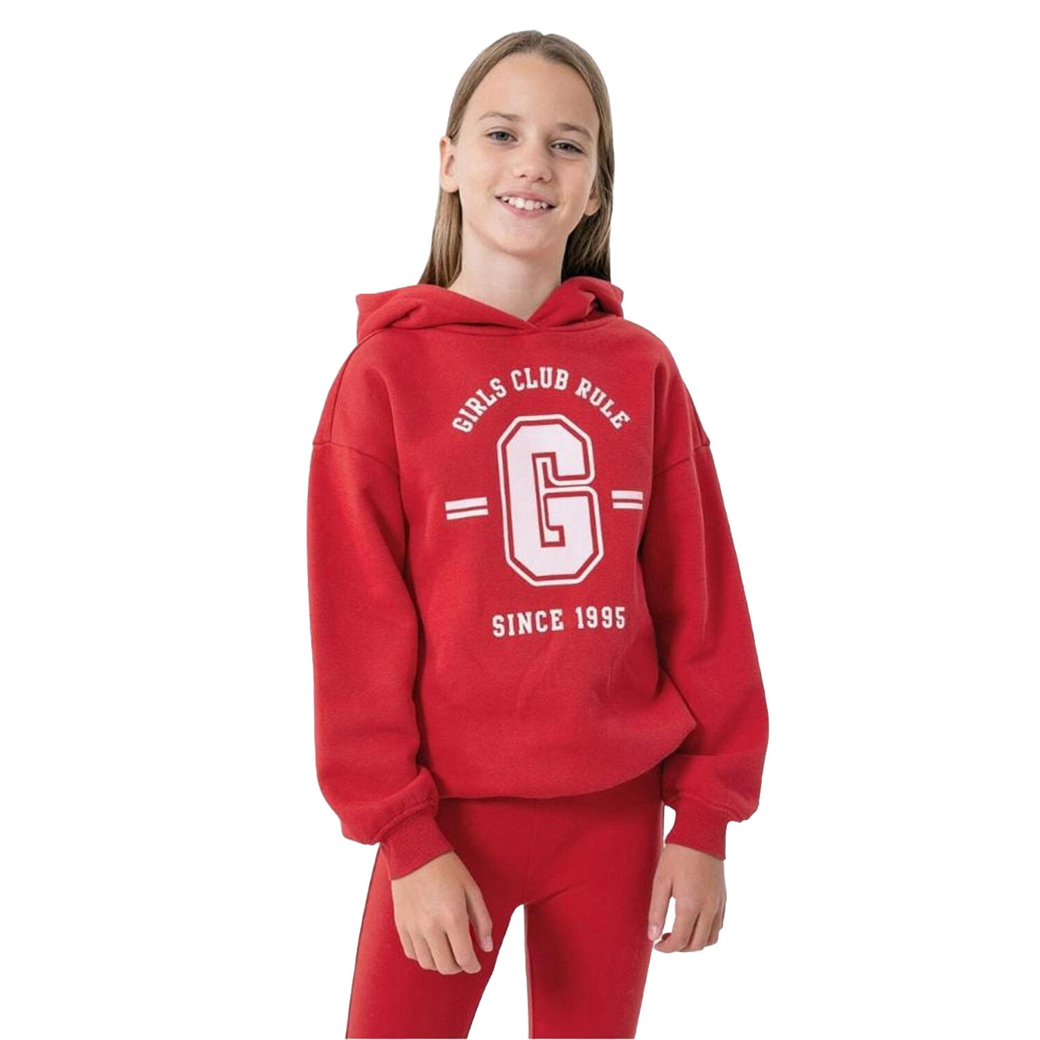 Sweat À Capuche HJZ22 JBLD004 Enfant (Rouge) 1/3
