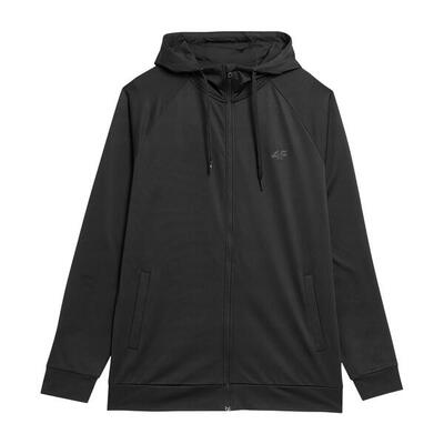 Heren m209 full zip hoodie (zwart)