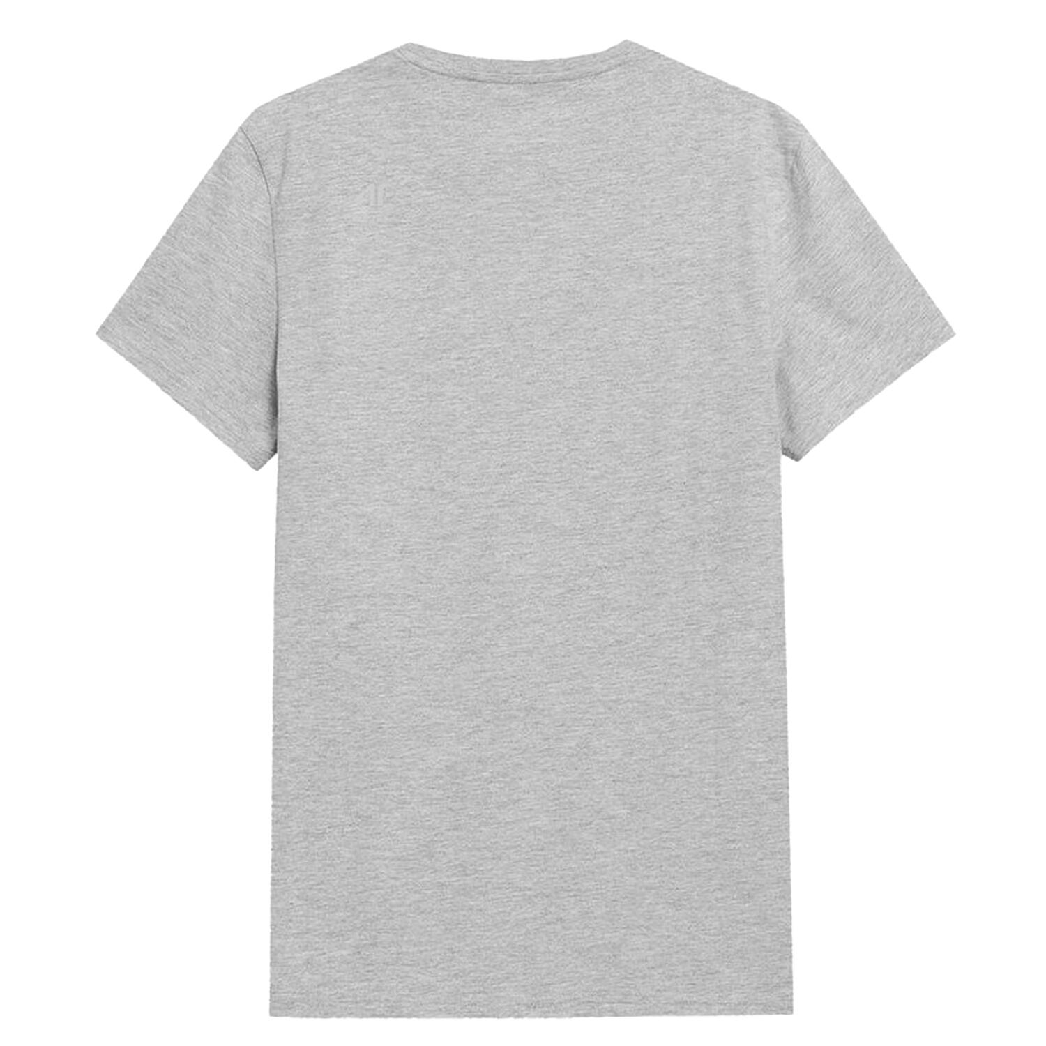 T-Shirt para homem SS23TTSHM536 (Cinzento / Prateado) 2/2
