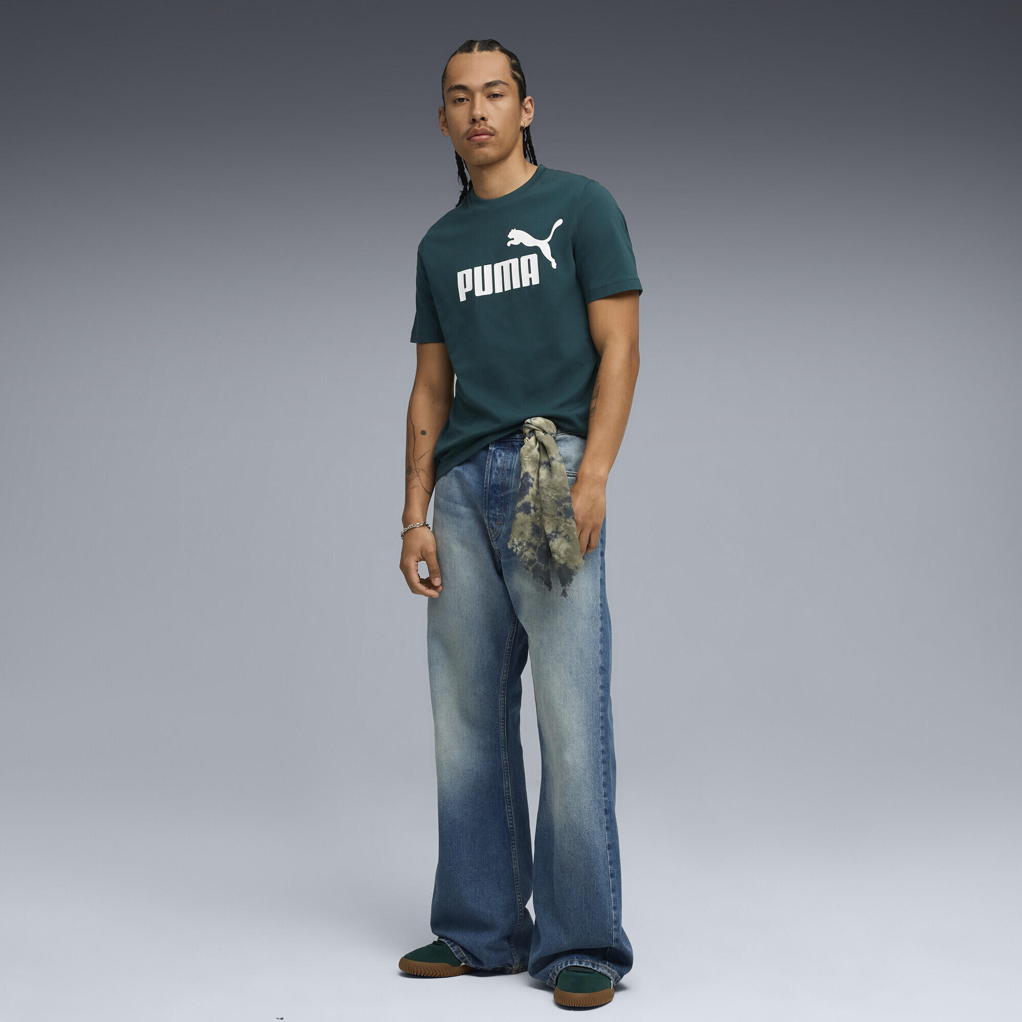 T-shirt con logo ESS N. 1 da uomo PUMA 4/5