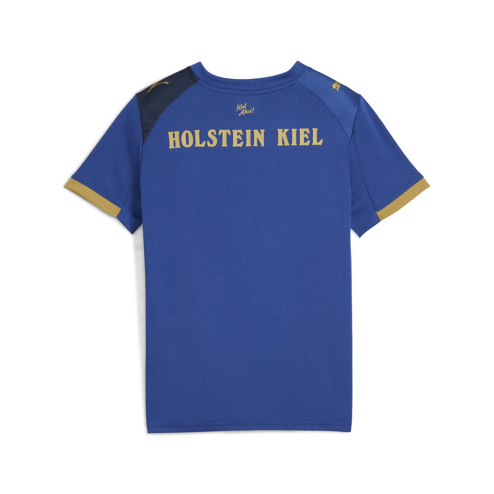 Młodzieżowa koszulka domowa Holstein Kiel 25/26 PUMA Clyde Royal Gold Blue