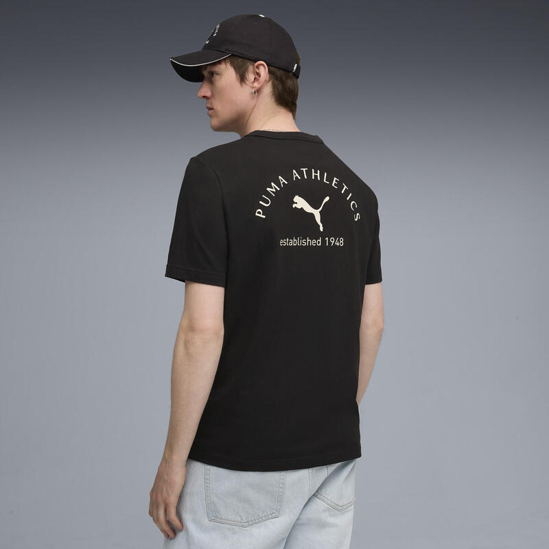 Tricou fitness bărbați grafică Class roșu PUMA