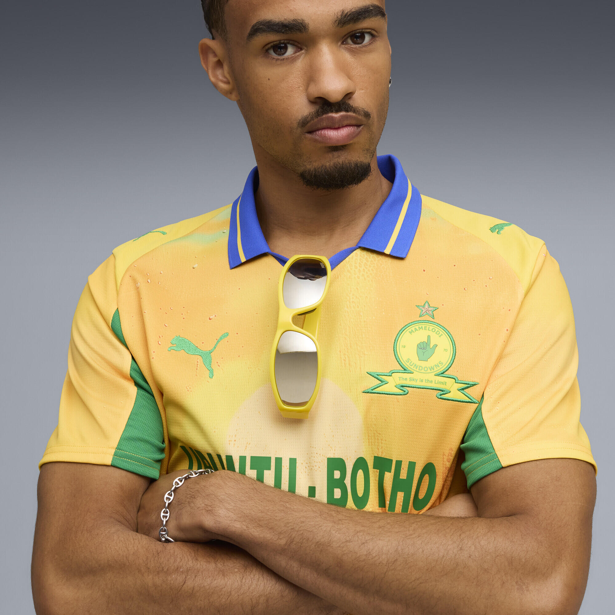 KIDSUPER x MAMELODI SUNDOWNS shirt voor heren PUMA 3/6