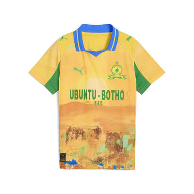 Camiseta KIDSUPER x MAMELODI SUNDOWNS Niño PUMA Pelé Yellow Fast Green