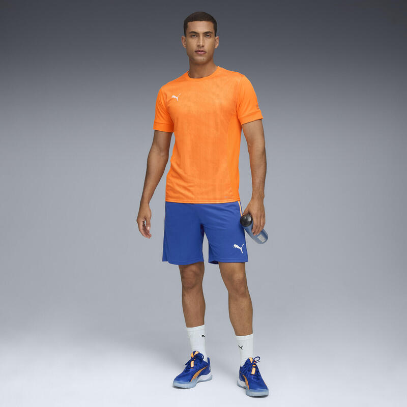 Męska koszulka Individual Padel z grafiką PUMA Heat Fire Orange
