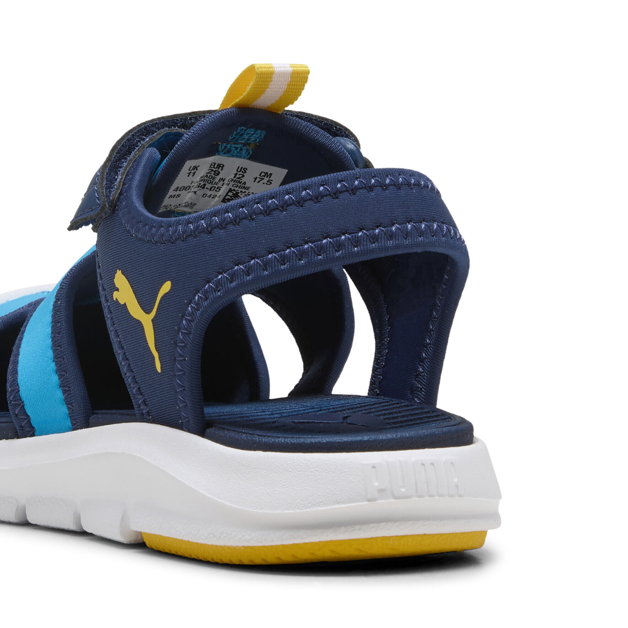 Fun Racer Sandalen Kinder PUMA Speed Blue Pelé Yellow PUMA Decathlon