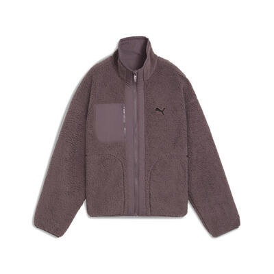 Hybrid Sherpa Wendbare Jacke Damen PUMA Raisin Purple