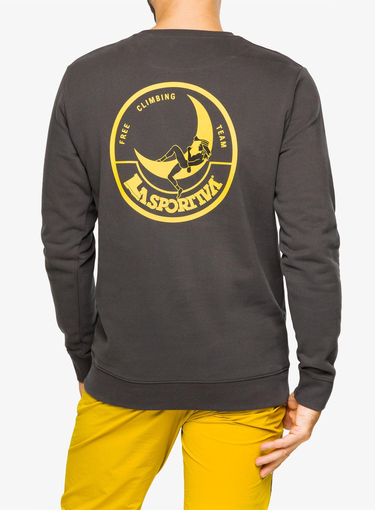 Bluza bez kaptura męska La Sportiva Climbing on the Moon Sweatshirt 2/7